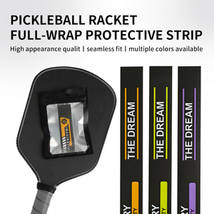 Cinta Protectora para Raqueta de Pickleball con Degradado Moderno, TPU <span class=keywords><strong>El</strong></span>ástico, Ajuste Suave, Difícil de Desmontar, Protector de Marco - Product Image 2