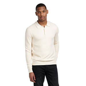 Polo a maniche lunghe da uomo all'ingrosso Gingtto da uomo personalizzato moda estiva Desgin - Product Image 2