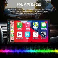 Estéreo para Auto con Pantalla Táctil Completa de 7 Pulgadas, 2 Din, Video, Autoradio, FM, Mirror Link, Reproductor MP5 con Audio IOS/Android, Control Remoto, USB/Tarjeta SD