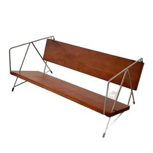 Estantería de escritorio de madera maciza, rectangular, de 1 nivel, tipo vertical, organizador de oficina ecológico para libros y revistas - Product Image 3