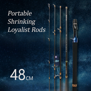 Nuova canna multisezione portatile a 5 sezioni per <span class=keywords><strong>la</strong></span> pesca dell'anello guida Fuji per viaggi in Luya - Product Image 2