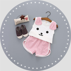 Última Moda Infantil al por Mayor, Camiseta Informal con Dibujo de Perro para Niños y Conjunto de Pantalones Deportivos para Bebés - Product Image 1