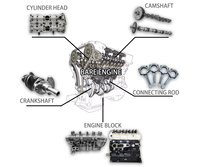 Cigüeñal de Acero Forjado para Motor Diésel TD25 de 2.5L, Nuevo, 12200-VB000, para Nissan Terrano II, Navara D21, Vanette Cargo