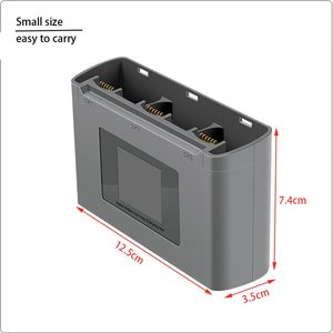 Centro de Carga Bidireccional para <span class=keywords><strong>Mavic</strong></span> <span class=keywords><strong>Mini</strong></span> 2/<span class=keywords><strong>Mini</strong></span> <span class=keywords><strong>SE</strong></span>, Cargador de Batería de 3 Ranuras con Pantalla LCD, Compatible con el Dron <span class=keywords><strong>DJI</strong></span> <span class=keywords><strong>Mavic</strong></span> <span class=keywords><strong>Mini</strong></span> 2 / <span class=keywords><strong>SE</strong></span> - Product Image 4