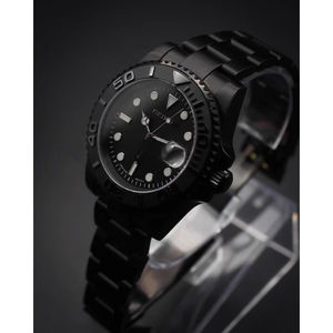 นาฬิกา Seiko Black Knight <span class=keywords><strong>Submarine</strong></span> ขนาด 40 มม. ระบบจักรกล พร้อมสายเหล็กแบบสามเส้น ปฏิทินคู่ หน้าปัดคริสตัลแซฟไฟร์ - Product Image 5