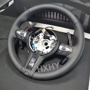 พวงมาลัยหนังแท้ HXHY รุ่นใหม่ อัจฉริยะ พร้อมจอ LCD สำหรับรถ <span class=keywords><strong>BMW</strong></span> ซีรีส์ F/G รุ่น M3 M5 F10 F30 F20 F12 F80 F82 F34 - Product Image 4