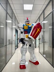 Disfraz de Mascota <span class=keywords><strong>Robot</strong></span> Unisex con Luz LED, de Poliéster, 2.7M de Altura, con Chaleco y Sujetador, Inspirado en Personajes de TV y Cine - ¡Gran Venta! - Product Image 2