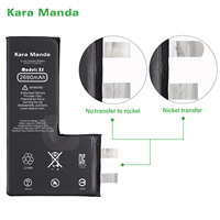 Remplacement de cellule de batterie directe d'usine de Kara Manda pour la puce de cellule de batterie d'iPhone pour la cellule de batterie d'iPhone XS aucun BMS