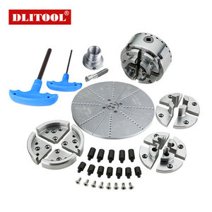 4 hàm tự định tâm máy tiện gỗ Chuck Set 3.75 inch 96mm 5 loại hàm HSS chất liệu kp96 m33x3.5tpi cho gỗ làm việc 1-8 - Product Image 1