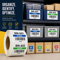 Etiquetas Personalizadas para Organización de Archivos de Oficina, Etiquetas Autoadhesivas Impermeables para Carpetas y Archivadores