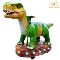Scooter électrique de manèges d'animaux et de dinosaures d'enfants de parc d'attractions pour le centre commercial