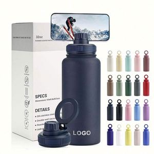 Custom Logo Outdoor Bestseller Custom Double-Layer Insulated Stainless Steel Water <b>Bottle</b> Vacuum <b>Thermos</b> <b>Bottle</b> - Product Image 1