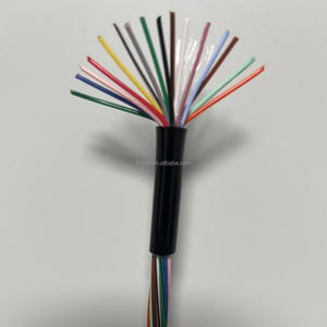 Kabel Harness PVC Fleksibel Tinggi 2 4 6 8 10 24 Core, Kabel Daya dan Kontrol 0.3mm 0.5mm 0.75mm 1.5mm untuk Industri - Product Image 2