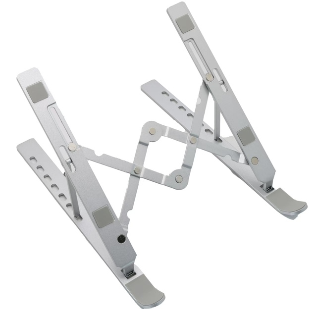 Foldable Adjustable Heightened Aluminum Alloy Expansion Bracket Laptop Holder Laptop Stand Suitable for Laptop Tablets