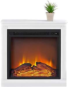 <span class=keywords><strong>Cheminée</strong></span> électrique d'intérieur avec <span class=keywords><strong>insert</strong></span> en bois blanc de qualité supérieure - Product Image 2