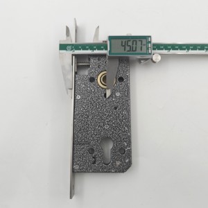 Ensembles de poignée de serrure de porte intérieure de haute sécurité panneau maison serrure en aluminium extérieure avec clés serrure de porte mécanique pour porte en bois - Product Image 4