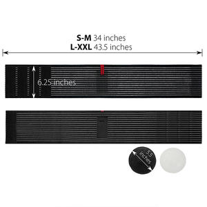 Ceinture de hernie ombilicale respirante FSPG pour hommes femmes reliure abdominale élastique pour la récupération et le soutien post-chirurgie - Product Image 4