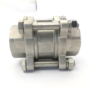 Acero inoxidable Ss 1000WOG Puerto completo 3PC Resorte Vertical Thetered Precio Válvula de retención sin retorno - Product Image 4