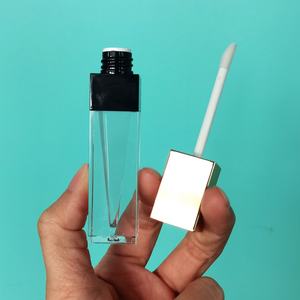 Flacons carrés de 5 ml pour gloss à lèvres, étiquette privée, conteneur de gloss de 5 ml, emballage personnalisé pour gloss à lèvres - Product Image 5