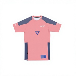 Wholesale MMA Compression <b>Rash</b> <b>Guard</b> <b>BJJ</b> Jiu Jitsu Grappling Shirt Custom Sublimation Factory Supply - Product Image 6