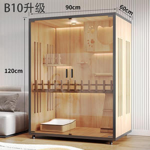 Современный Дизайн, Роскошная, Дышащая, Большая Деревянная Вилла для Кошек, Для Использования в Помещении, Не Требует Сборки, Для Домашних Животных - Product Image 3