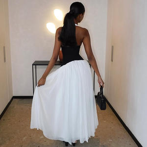 महिलाओं के लिए शेंगफू ट्रेंडिंग कपड़े 2025 आधुनिक कपड़े कोरियन शैली की पोशाक महिला ब्लैक ड्रेस - Product Image 3