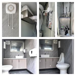 <span class=keywords><strong>Remorque</strong></span> <span class=keywords><strong>de</strong></span> toilette extérieure portable en acier <span class=keywords><strong>de</strong></span> fibre <span class=keywords><strong>de</strong></span> verre moderne et durable <span class=keywords><strong>de</strong></span> luxe toilettes à décrochage unique avec panneau sandwich pour tout réglage - Product Image 3