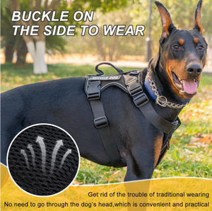 X21フレンドリーな中型犬用ハーネス豪華なスポーツスタイルゴールデンレトリバー/ラブラドールナイロン環境に優しい暴動ベストチェスト - Product Image 2