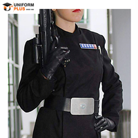 Haute qualité adulte étoile officier impérial fête Cosplay tunique Jodhpur Wars vêtements Costume
