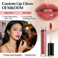 Rouge à lèvres mat personnalisé avec logo d'usine, 12 couleurs, nude, rouge, longue tenue, velours, waterproof, gloss à lèvres tendance, végan, hydratant