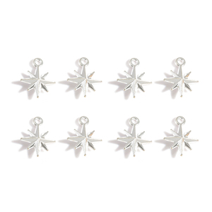 6 Cores Estrela Varinha Mágica Encantos para Pulseira Brinco Colar Pingentes DIY Handmade Jóias Acessórios Fazendo 14*11mm L351 - Product Image 5