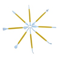 Kit d'outils de décoration de gâteaux, ensemble de 8 pièces pour Fondant et pâte à gomme, outils assortis
