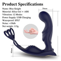 Neue Anal Plug Spielzeug Remote Butt Massage Prostata Vibro Masseur Sexspielzeug für Männer Frauen Remote Sex Butt Plug Höschen Vibrator