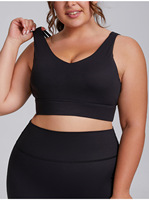 Conjunto de Yoga de Talla Grande para Mujer, Ropa Deportiva de Secado Rápido, Sujetador Deportivo y Leggings de Alta Elasticidad, Ropa para Gimnasio y Correr