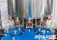 Machine de remplissage automatique de bouteilles d'eau pour animaux de compagnie 2024 Alps avec machine de soufflage de bouteilles pour animaux de compagnie