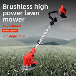 Tondeuse à gazon sans fil rechargeable au lithium-ion 21V à double usage domestique et industriel, poignée télescopique, puissance 650W, bac à herbe de 150L - Product Image 4