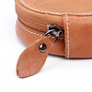 <span class=keywords><strong>Porte</strong></span>-<span class=keywords><strong>monnaie</strong></span> en <span class=keywords><strong>cuir</strong></span> véritable, personnalisé, avec fermeture éclair, pochette pour écouteurs, <span class=keywords><strong>porte</strong></span>-<span class=keywords><strong>monnaie</strong></span> rond pour femmes, collection - Product Image 5