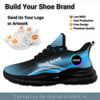 Chaussures de sport décontractées pour hommes, personnalisables avec MOQ flexible, doublure en maille respirante, pour la course à pied, approvisionnement direct