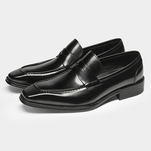 Men's Premium Luxury Dress Loafers Full Grain Cow Leather <b>Height</b> <b>Increasing</b> Comfortable and Waterproof for Parties & Weddings - Product Image 2