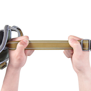 Set Pettorina e Guinzaglio per Cani Reversibile Riflettente Regolabile Senza Trazione in Oxford per Cani Piccoli Medi e Grandi - Product Image 4