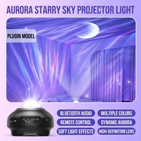 Projecteur Ciel Étoilé USB pour Chambre à Coucher, Lampe d'Ambiance Dynamique avec Effet d'Ombre, Veilleuse Créative Personnalisable