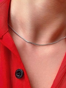 Collar de Cadena con Grabado NK en Acero Inoxidable, Estilo Hip Hop para Hombre, Gargantilla para Mujer, Joyería de Moda, Accesorios de Tendencia, Venta al Por Mayor - Product Image 2