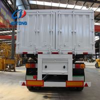 Semi-remorque à ridelles en acier de 3, 4 essieux, 40 pieds (13m, 12,5m), capacité 30-60 tonnes, à vendre