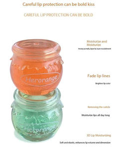 <span class=keywords><strong>Masque</strong></span> Lèvres Gelée de Miel Bio Marque Blanche à l'Aloe Vera – Réduit les Ridules, Hydrate en Profondeur, Répare les Lèvres Sèches, Nourrit et Hydrate - Product Image 2