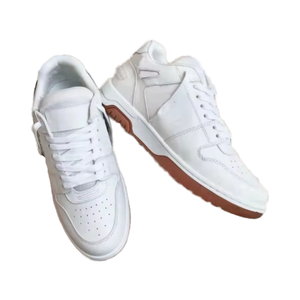 Zapatillas <span class=keywords><strong>de</strong></span> deporte <span class=keywords><strong>blancas</strong></span> <span class=keywords><strong>de</strong></span> diseñador para hombre y mujer, zapatos casuales bajos con forro <span class=keywords><strong>de</strong></span> malla <span class=keywords><strong>de</strong></span> estilo <span class=keywords><strong>de</strong></span> baloncesto con costuras con cordones <span class=keywords><strong>de</strong></span> flecha - Product Image 2