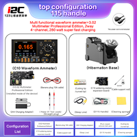Multimètre professionnel I2C C10 avec analyseur de forme d'onde, station de soudage 140W à charge rapide pour réparation de téléphones et appareils photo