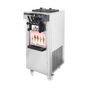 Máquina de Helados Vertical Comercial Marupin Totalmente Automática, Gran Venta 2024, Helado Suave de Tres Colores en Cono - Product Image 1