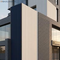 Panneaux en fibro-ciment pré-enduits sculptés, ignifuges A1, pour revêtement mural extérieur et façade de bâtiment, style villa moderne