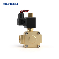 Vanne solénoïde normalement fermée 0927 à commande pilote, à diaphragme, avec joints NBR EPDM FKM, DC24V AC220V, pour eau et gaz