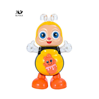 Juguetes Educativos Longxi para Niños, Muñecos de Peluche Electrónicos con Diseño de Abeja de Dibujos Animados, para Niños de 4, 5 y 6 Años